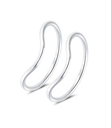 Silver Midi Knuckles Rings NSR-4314-MIDI